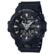 Casio G-Shock Black/White Analogue/Digital Mens Sports/Fitness Watch GA700-1B GA-700-1BDR by 45 