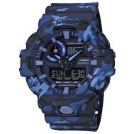 Casio G-Shock Blue Camouflage Mens Analogue/Digital Watch GA700CM-2A GA-700CM-2A GA-700CM-2ADR  