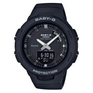 Casio Baby-G G-SQUAD Series Bluetooth Black Analogue/Digital Watch BSAB100-1A BSA-B100-1ADR BSA-B100-1ADR  