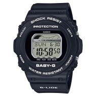 Casio Baby-G G-LIDE Black Digital Surfing Tide Graph Watch BLX-570-1 BLX570-1DR BLX-570-1  