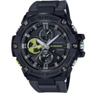Casio G-Shock G-Steel Black/Green Carbon Bluetooth Analogue Watch GSTB-100B-1A3 GST-B100B-1A3DR  