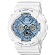 Casio Baby-G Matte White/Blue Analogue/Digital Watch BA130-7A2 BA-130-7A2 BA-130-7A2DR by 45 