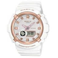 Casio Baby-G Analogue/Digital Metallic Accents White Watch BGA280BA-7A BGA-280BA-7ADR BGA-280BA-7ADR  