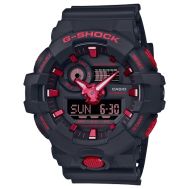 Casio G-Shock Black/Red Ignite Series Analogue/Digital Mens Watch GA700BNR-1A GA-700BNR-1ADR by 45 