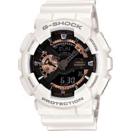 Casio G-Shock Analogue/Digital Mens White Rose Gold Watch GA110RG-7A GA-110RG-7ADR by 45 