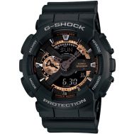 Casio G-Shock Analogue/Digital Mens Black/Rose Gold Watch GA110RG-1A GA-110RG-1ADR  