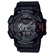 Casio G-Shock Analogue/Digital Mens Black Rotary Switch Watch GA400-1B GA-400-1BDR by 45 
