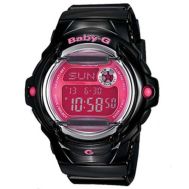 Casio Baby-G Digital Female Black/Pink Beachside Databank Watch BG169R-1B BG-169R-1BDR  
