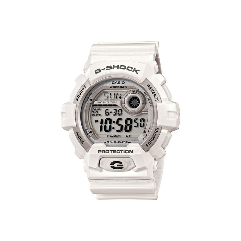 Casio G-Shock Digital Mens White Watch G-8900A-7 G-8900A-7DR