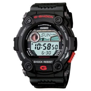 Casio G-Shock Digital Mens Black/Red Tide Graph + Moon Data XL Series Watch G7900-1 G-7900-1DR by 45 